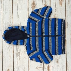 Garaninals Fleece Striped Hooded Jacket 12M